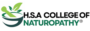 H.S.A College of Naturopathy logo
